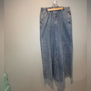 Three Bird Nest Light Blue Wide Leg Jeans
